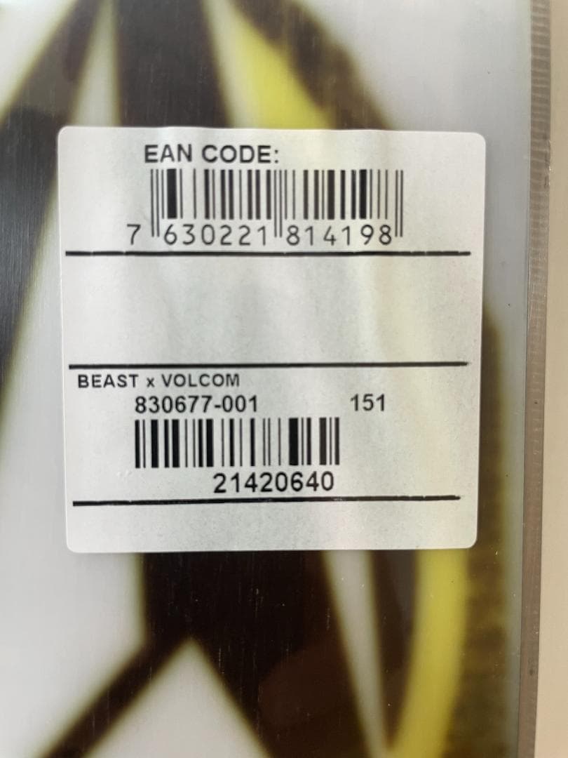 NITRO BEAST×VOLCOM スノーボード 151cm 2022モデル - メルカリ
