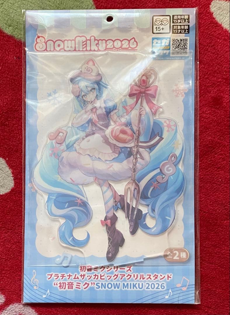 北海道限定 初音ミク ビッグアクリルスタンド Snow MIKU 2026 - メルカリ