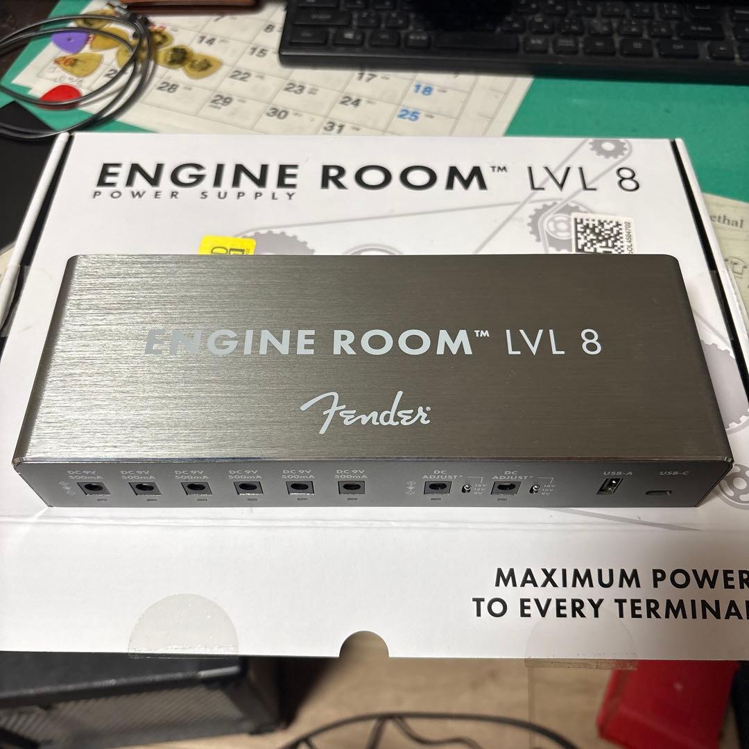 Fender ENGINE ROOM LVL 8 パワーサプライ Fender Engine Room LVL8 Power Supply 100V JPN パワーサプライ