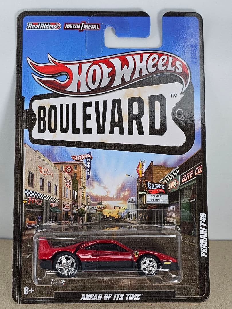 Hot Wheels Boulevard、フェラーリ F40 2011 Hot Wheels Boulevard FERRARI F40 Ahead of its Time Real