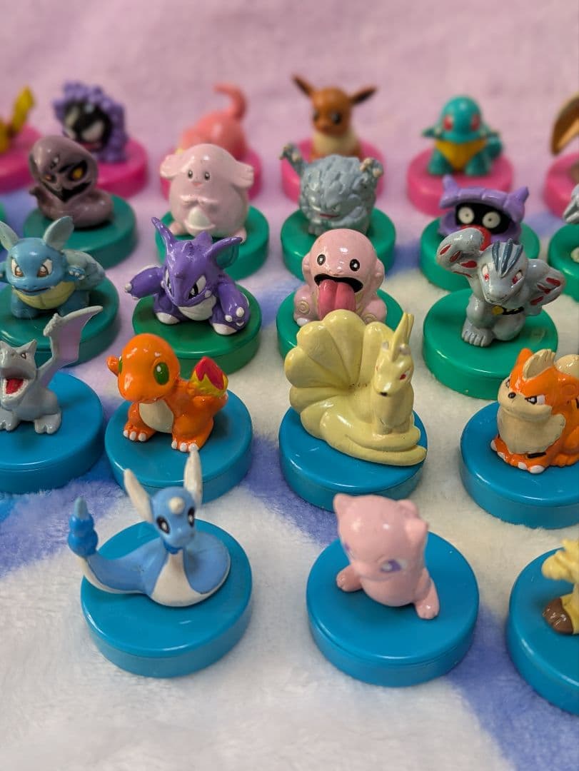 希少レトロ 平成ポケモンスタンプ35個まとめ売り