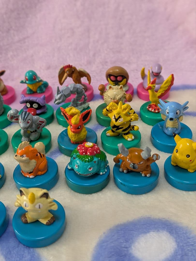 希少レトロ 平成ポケモンスタンプ35個まとめ売り