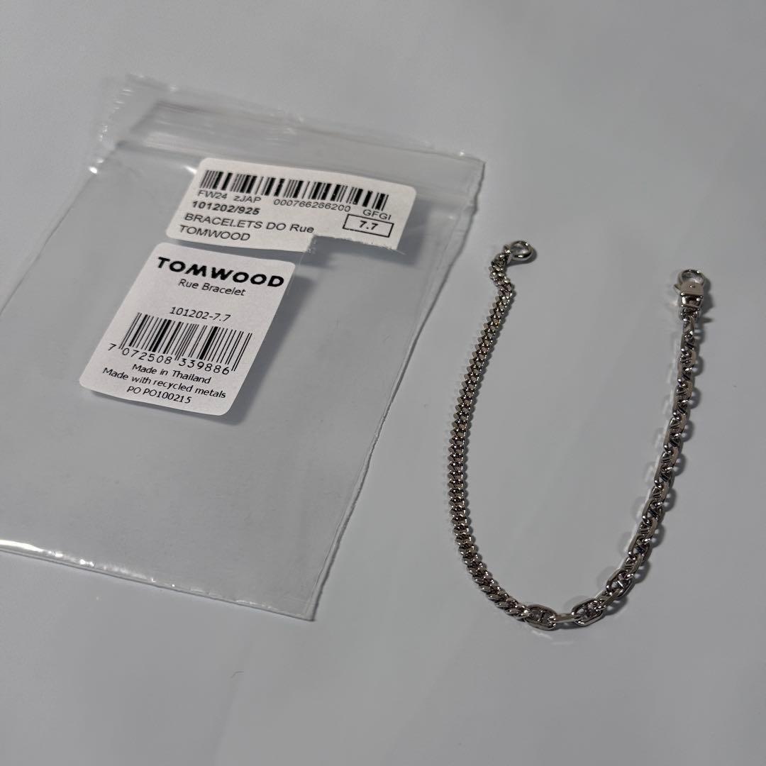 【定価3.7万】TOM WOOD Rue Bracelet 19.5cm