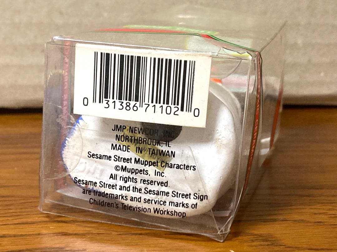 新品 セサミストリート クッキーモンスター 雪だるま クリスマスオーナメント