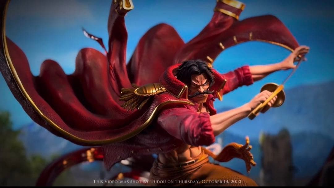 ワンピース ゴール·D·ロジャー フィギュア ガレージキット塗装済み品