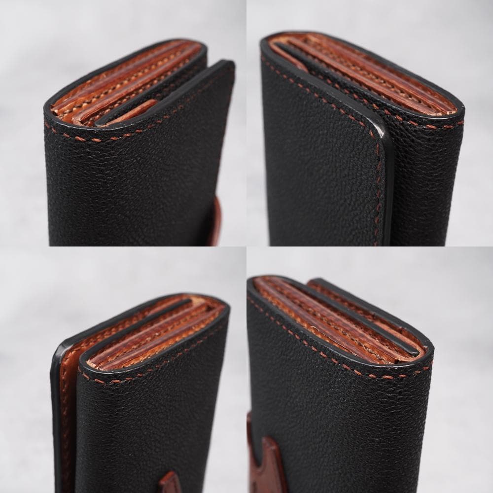 定価7万1500円 美品 GRANT KUROZAN 黒桟革 長財布 - メルカリ