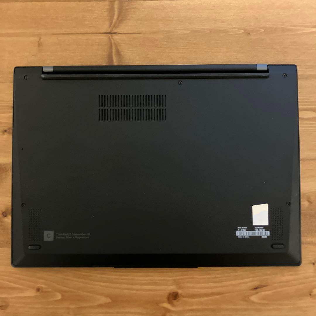 【美品】《Windows11》 ThinkPad X1 Carbon Gen10