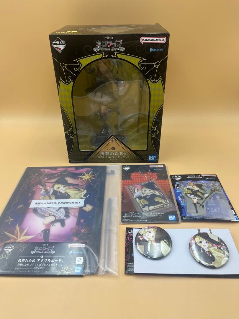 一番くじ　ホロライブ　角巻わため　5種セット　フィギュア 一番くじ ホロライブ ～Villain Style～」が1月10日より順次発売予定