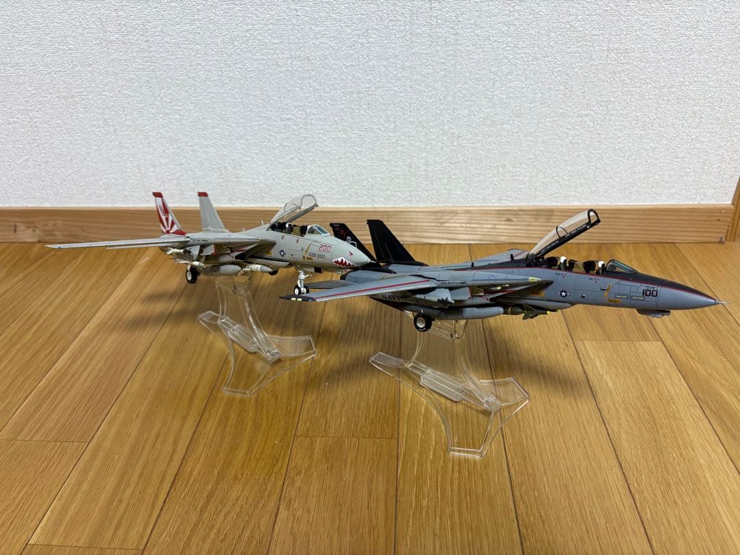 F-14 トムキャット 合金モデル　2機セット