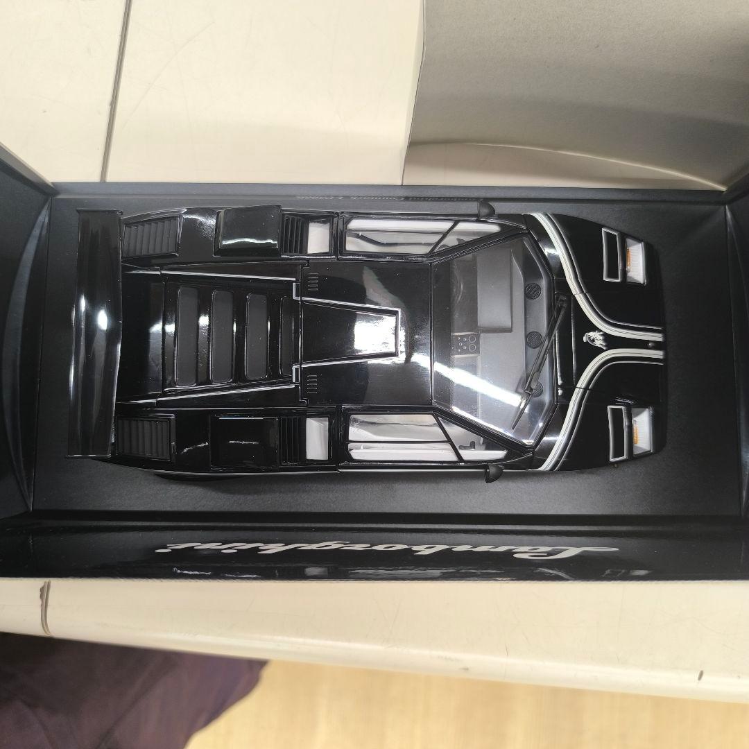 京商 1/18 ランボルギーニ カウンタック LP500R ブラック ミニカー
