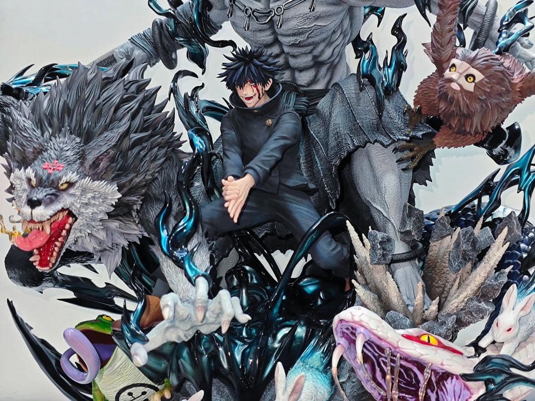 呪術廻戦 十種影法術伏黒恵 魔虚羅 ガレージキッド フィギュア 完成品