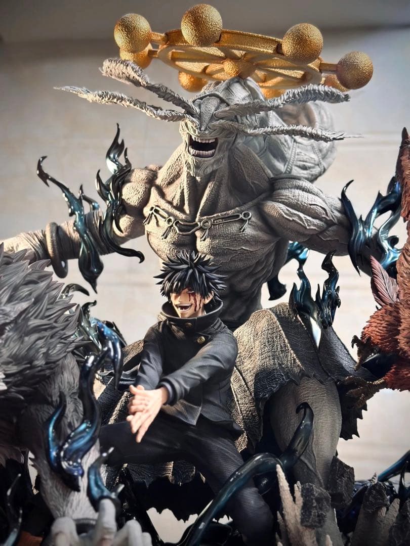 呪術廻戦 十種影法術伏黒恵 魔虚羅 ガレージキッド フィギュア 完成品