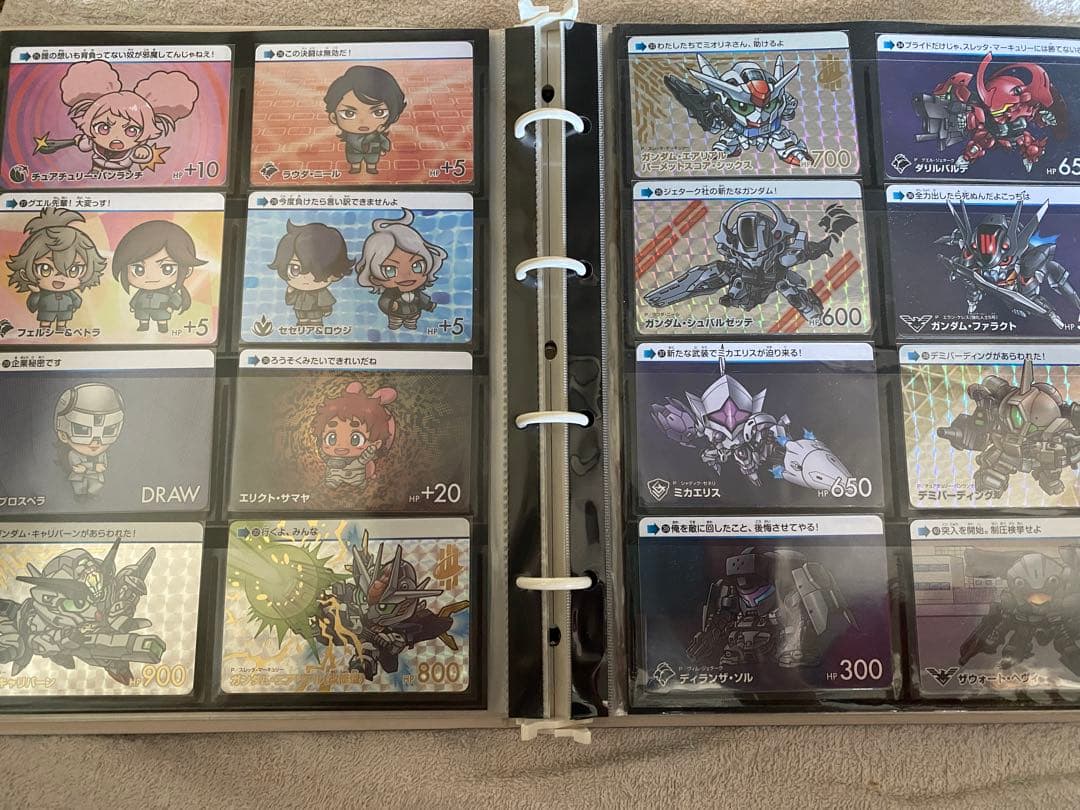 水星の魔女　ガンダム　カードダス　Vol.1.2.3 フルコンプリート