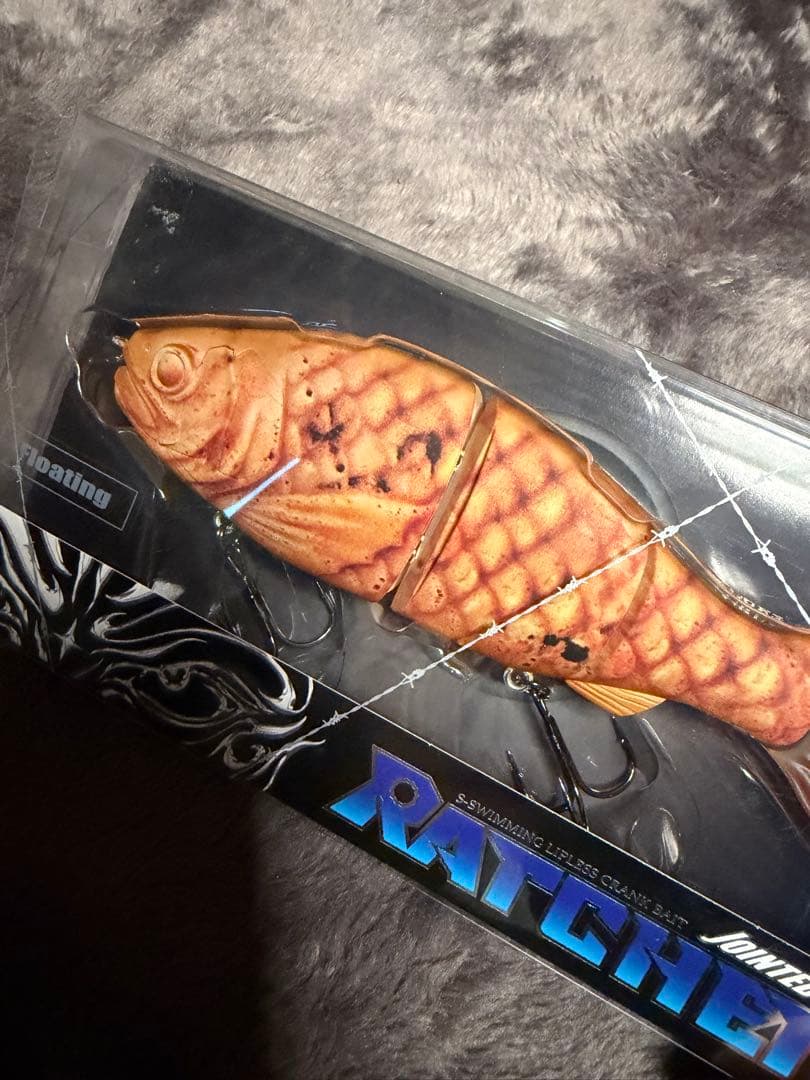 新品未使用 ガンクラフト ラチェット184 限定 たい焼きカラー ルアー