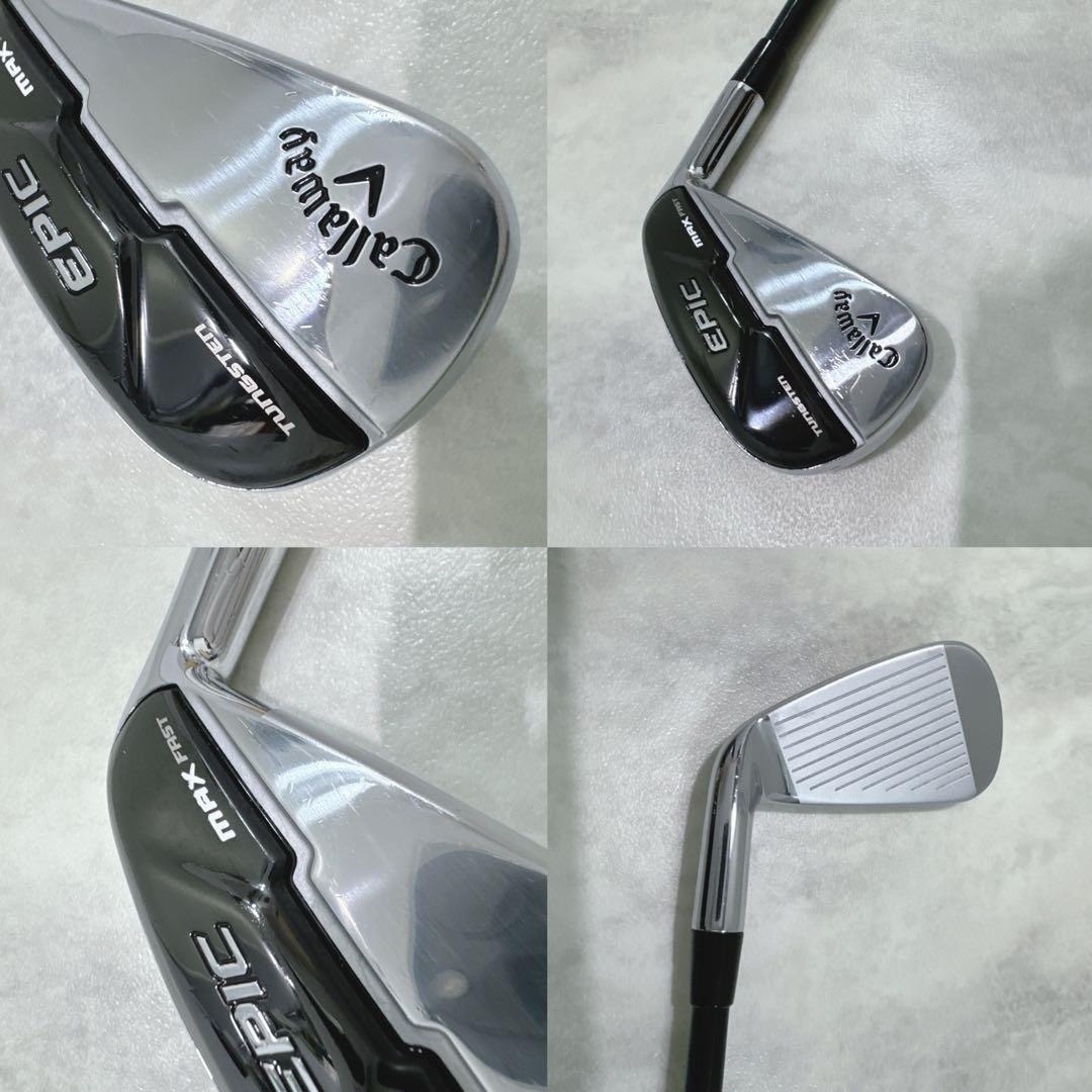 EPIC MAX FAST エピック 6番単品アイアン 純正カーボンSR - メルカリ