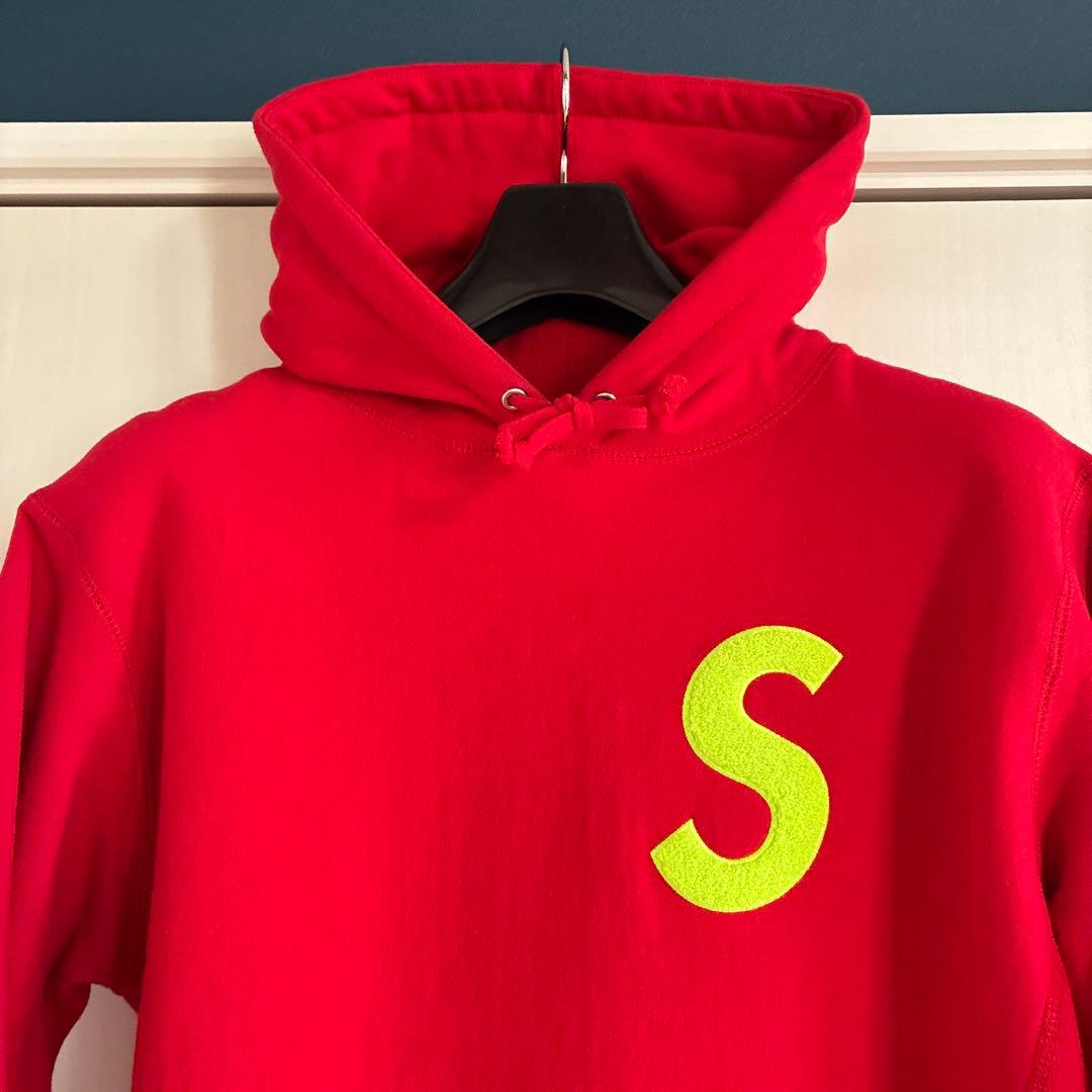 トップス Supreme S Logo Hooded Sweatshirt \"Red\"