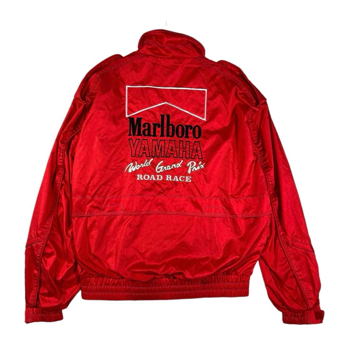 美品 YAMAHA MARLBORO ヤマハ マルボロ レーシングジャケット - メルカリ
