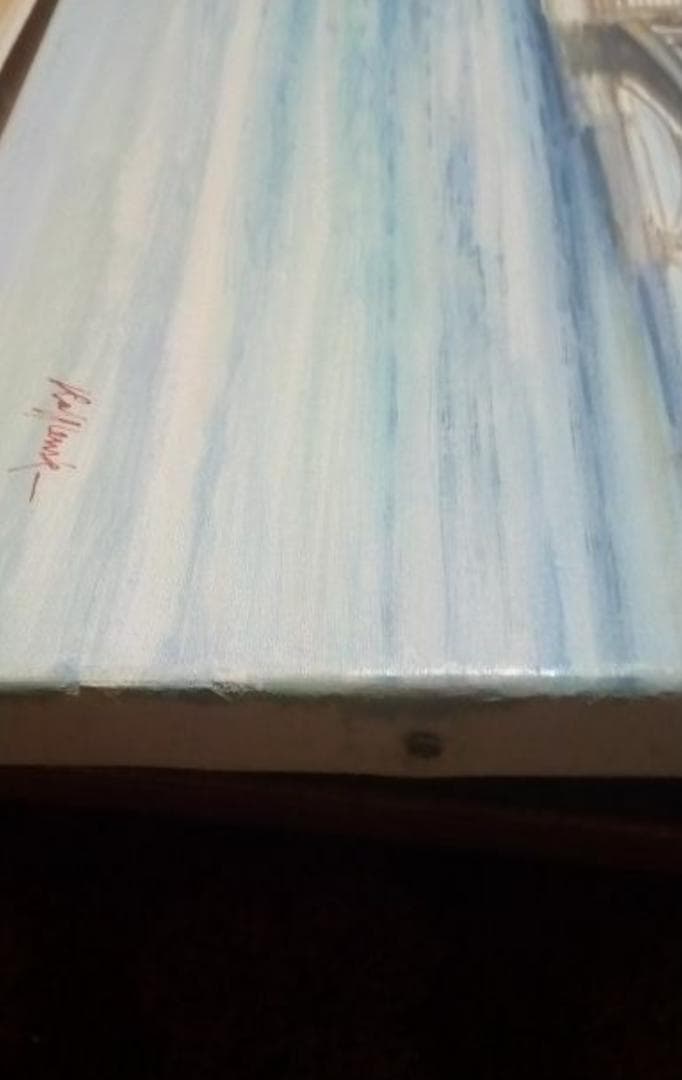 ラフルスキー パリのアレクサンドル3世橋6F油彩真作ebayで120万円