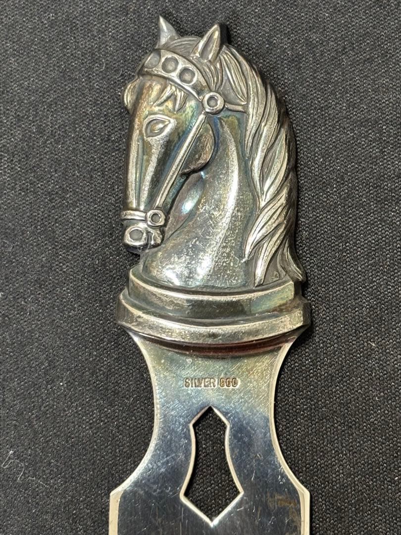 【Sv900】31.5g！銀製ペーパーナイフ。silver900刻印有り！箱付き