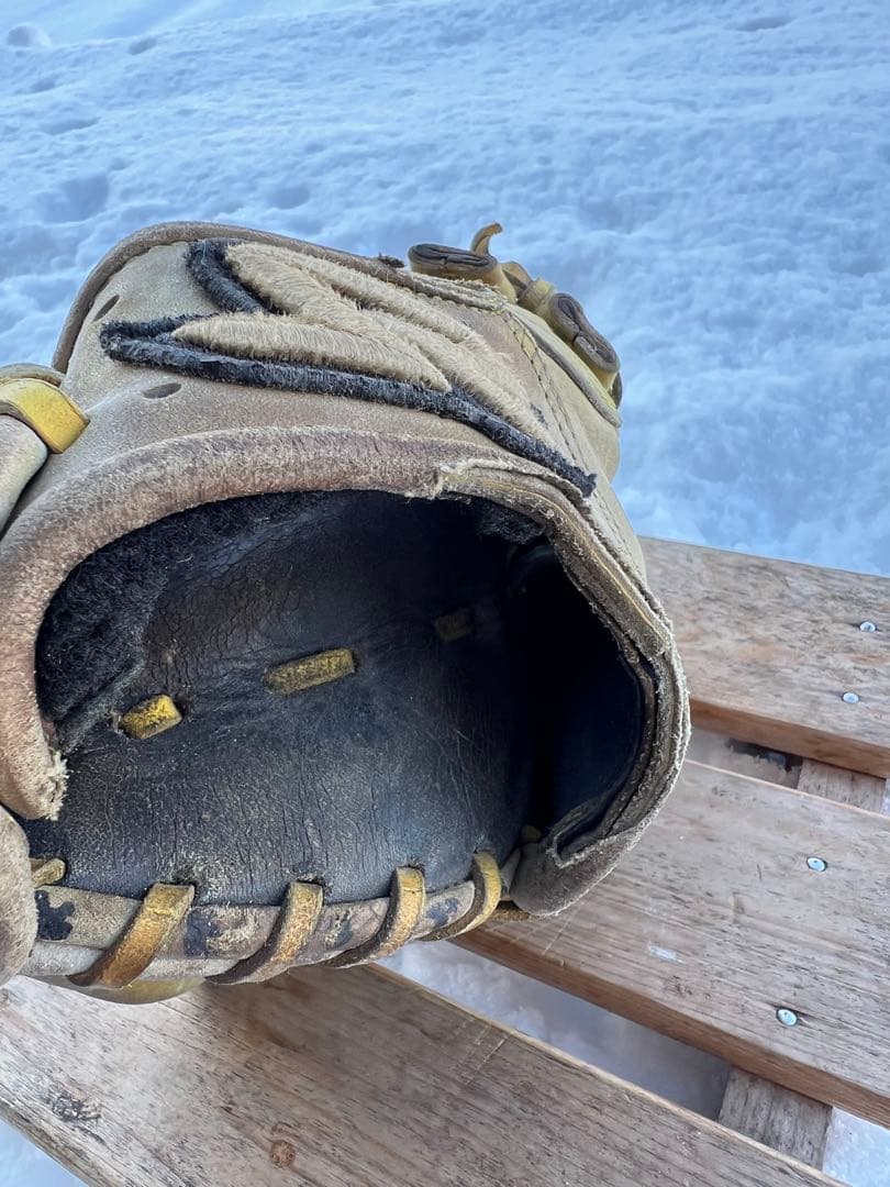 シュアプレイ SURE PLAY 硬式投手用グラブグローブレザーベージュ