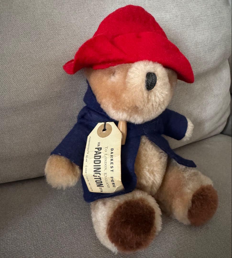 EDEN パディントンベア 1975 ヴィンテージ 紙タグ付き