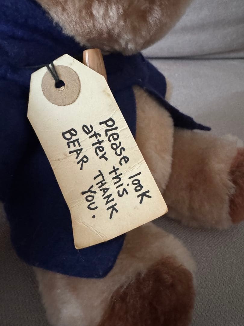 EDEN パディントンベア 1975 ヴィンテージ 紙タグ付き