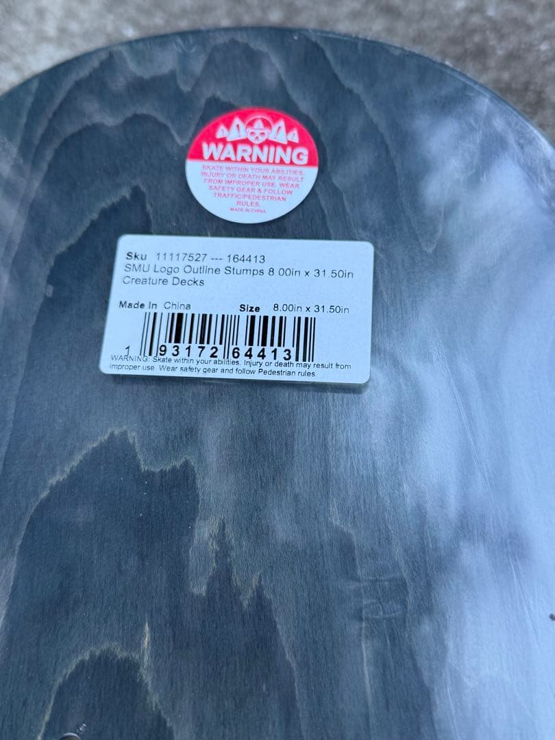 CREATURE スケボーデッキ 8.0 MOBデッキテープ付き CREATURE www