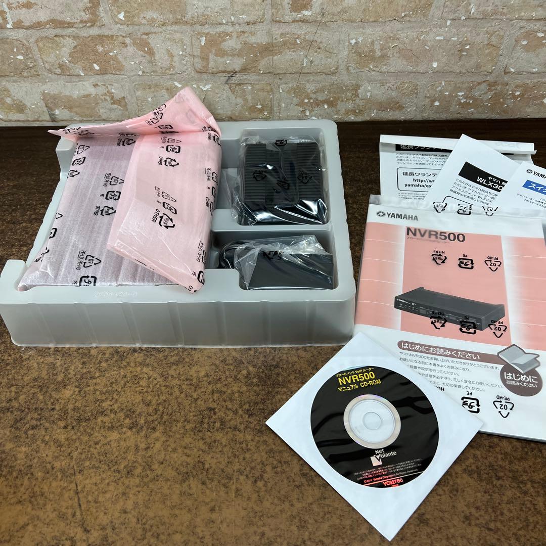 G3【未使用品】 YAMAHA ブロードバンドVolP ルーター NVR500 - メルカリ