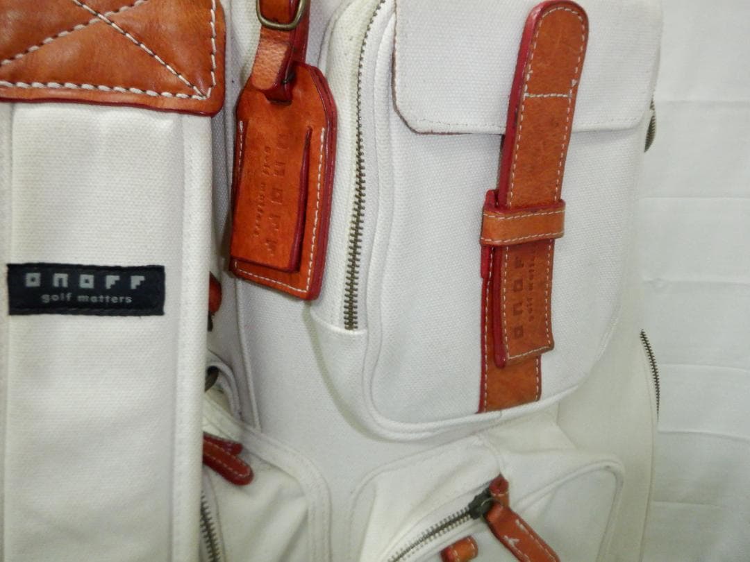 ONOFF☆オノフ☆グローブライド☆8.5型☆美品☆カート(WH×BR) - メルカリ