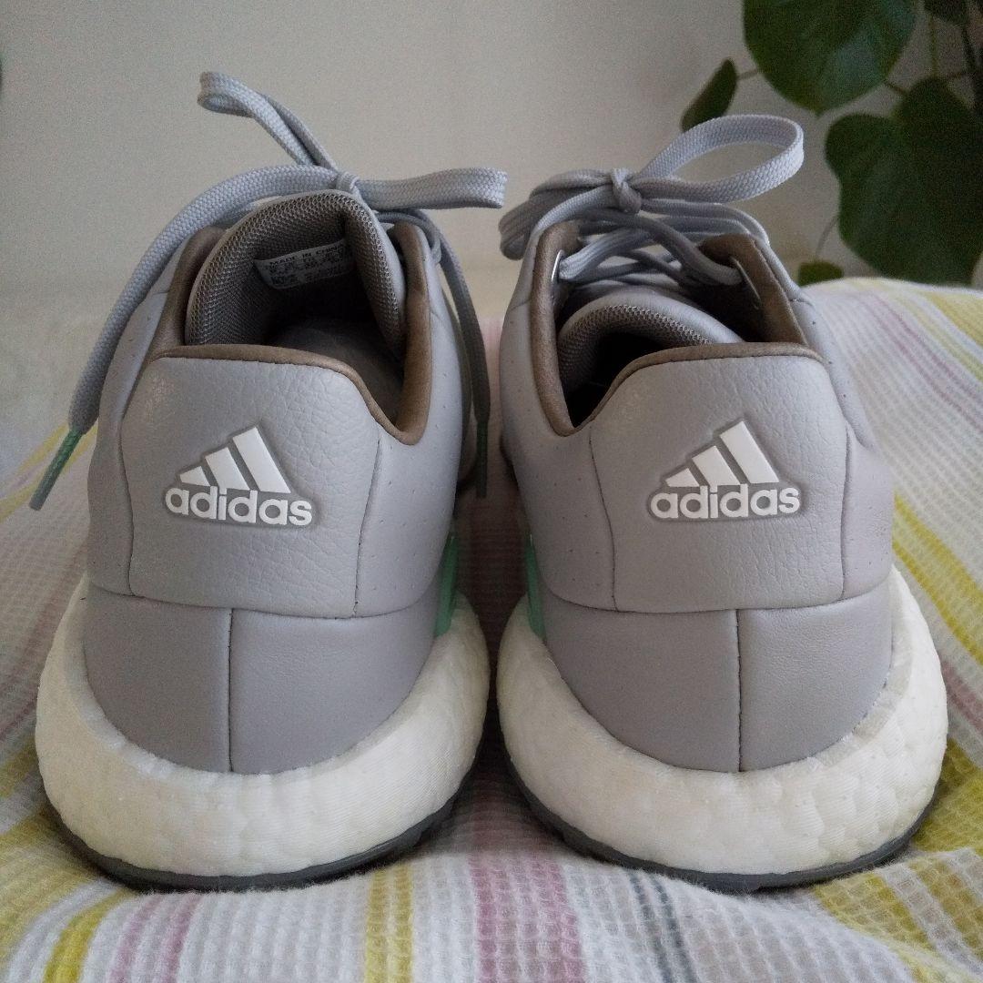 新品　アディダス　ゴルフシューズ　24.5ｃｍ　グレー