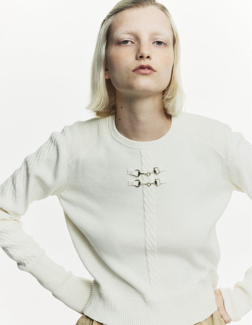 【完売品】Bibiy LINA CASHMERE KNIT ニット BIBIY. MADE | LINA CASHMERE KNIT BEIGE｜Bibiy.