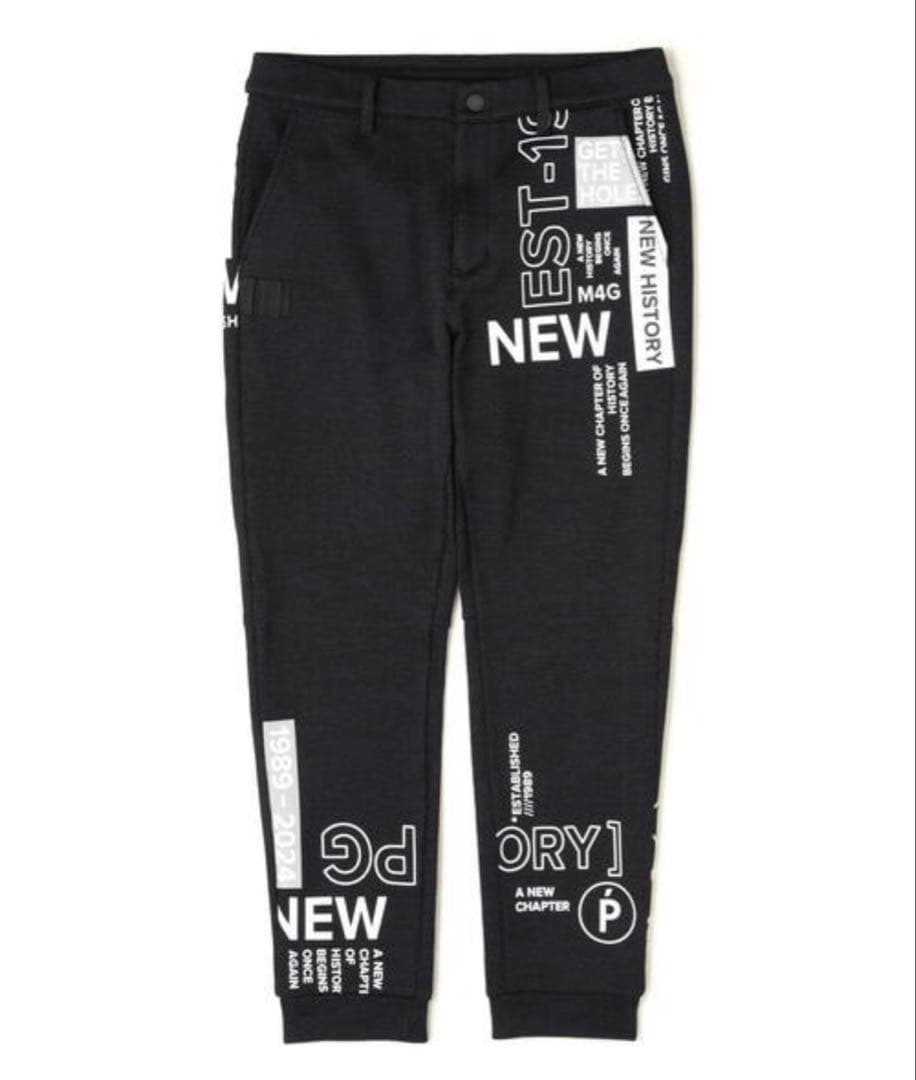 PEARLY GATESセーターフリース メランジ ジョガーパンツ PG】【直営店舗&公式オンライン限定】ストレッチデニットジョガー