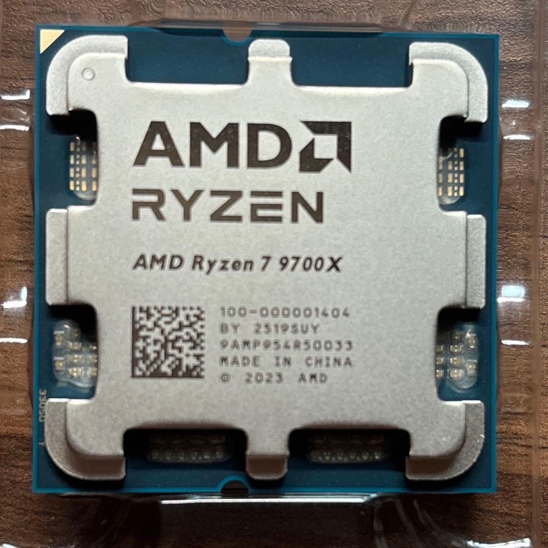 【新品未使用】Ryzen7 9700X 安心の動作保証 新品 AMD Ryzen 7 9700X 動作保証｜Yahoo!フリマ（旧PayPayフリマ）