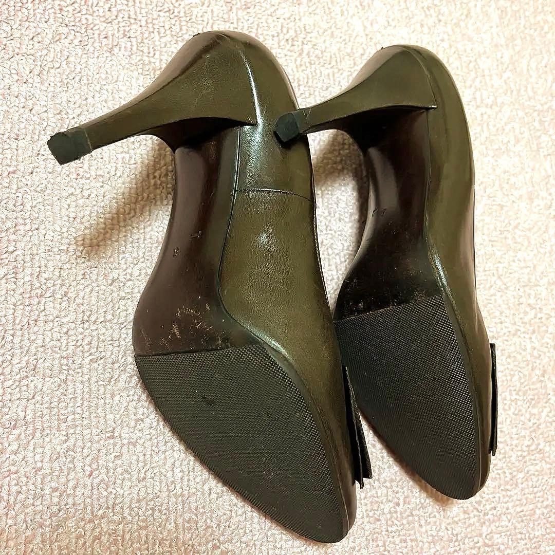 クリスチャンディオール パンプス サイズ6 茶色 - メルカリ