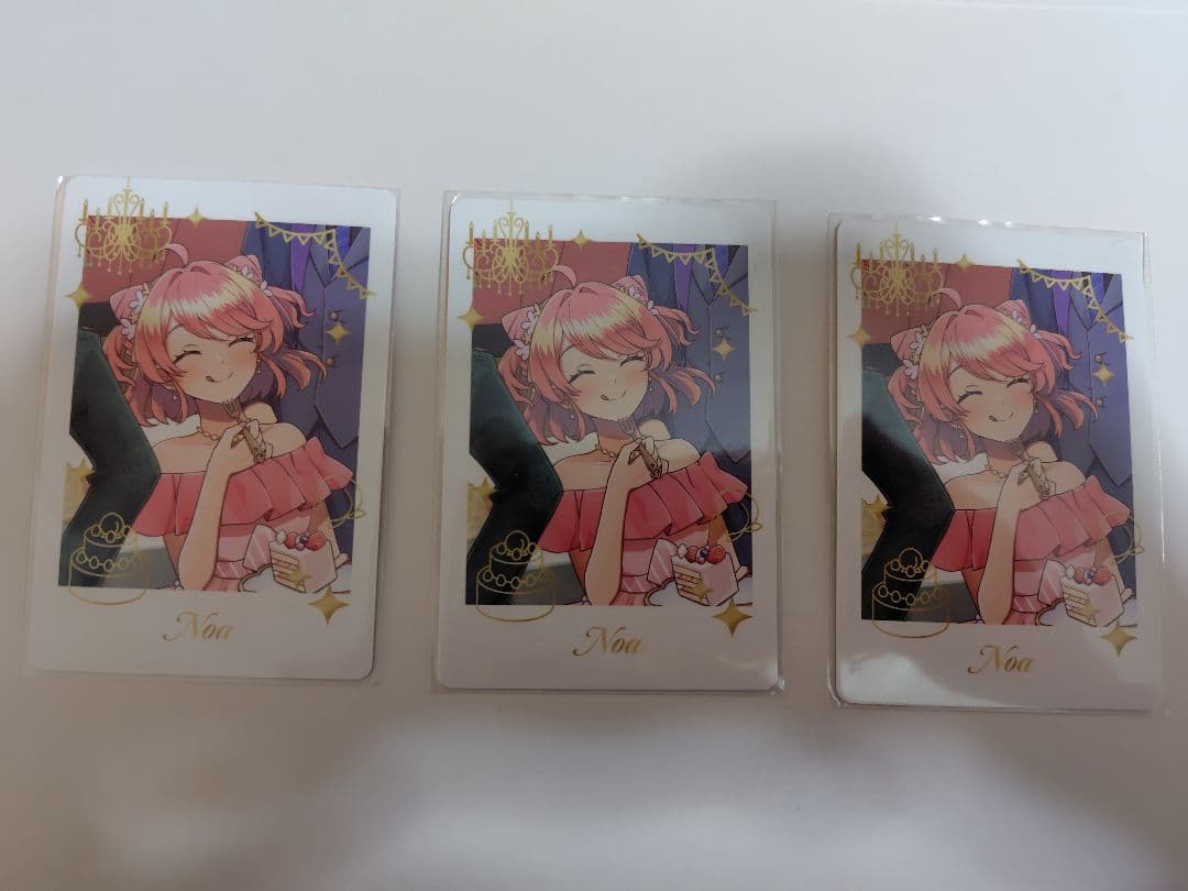 からぴち カラフルピーチ のあ ぷぴぱ チェキ風トレカ - メルカリ