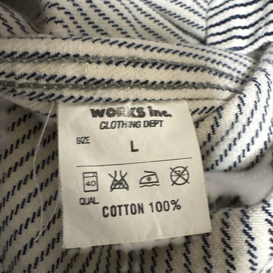 アイアンハートMAC TOOLS ヒッコリーストライプシャツ ヘビーウエイト