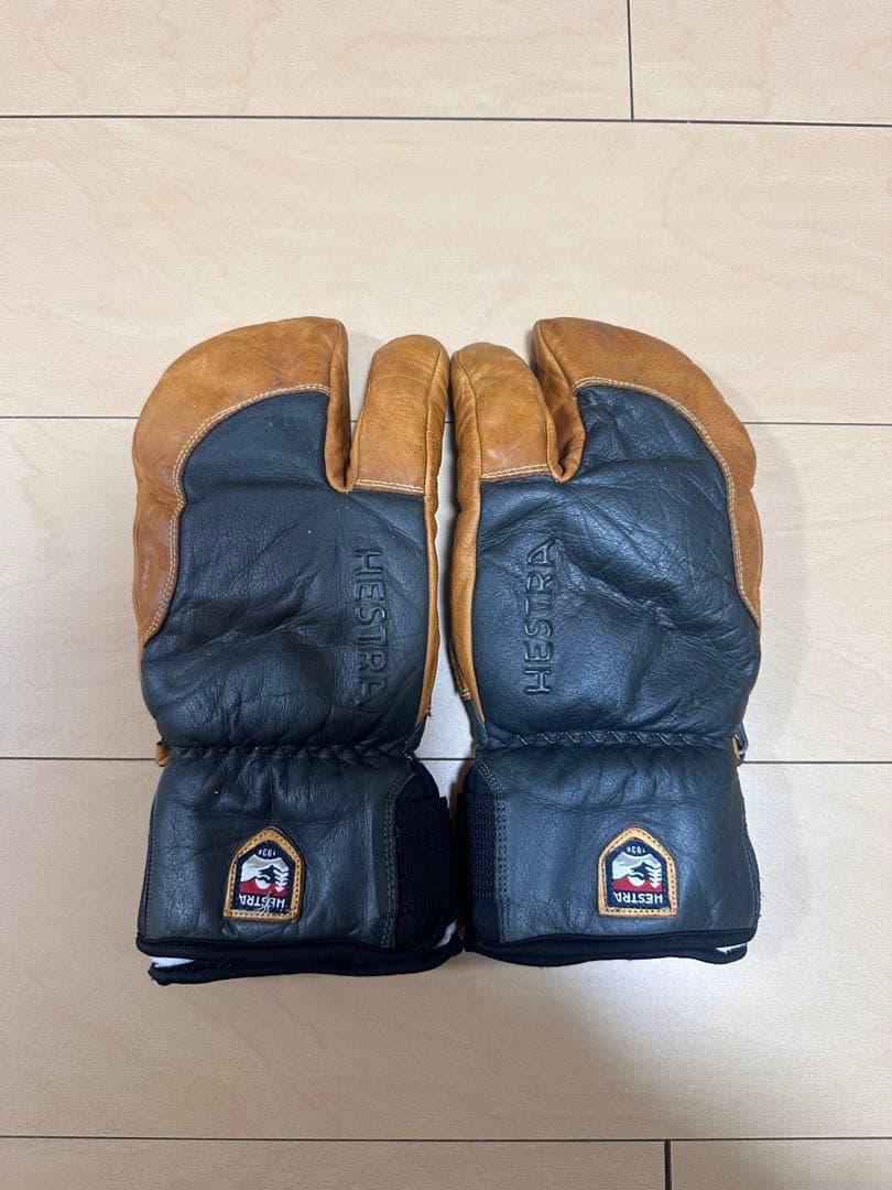 HESTRA 3-Finger ミトン グローブ ヘストラ HESTRA（ヘストラ） レザーミトン Gauntlet Sr 3-Finger MITTEN メンズ