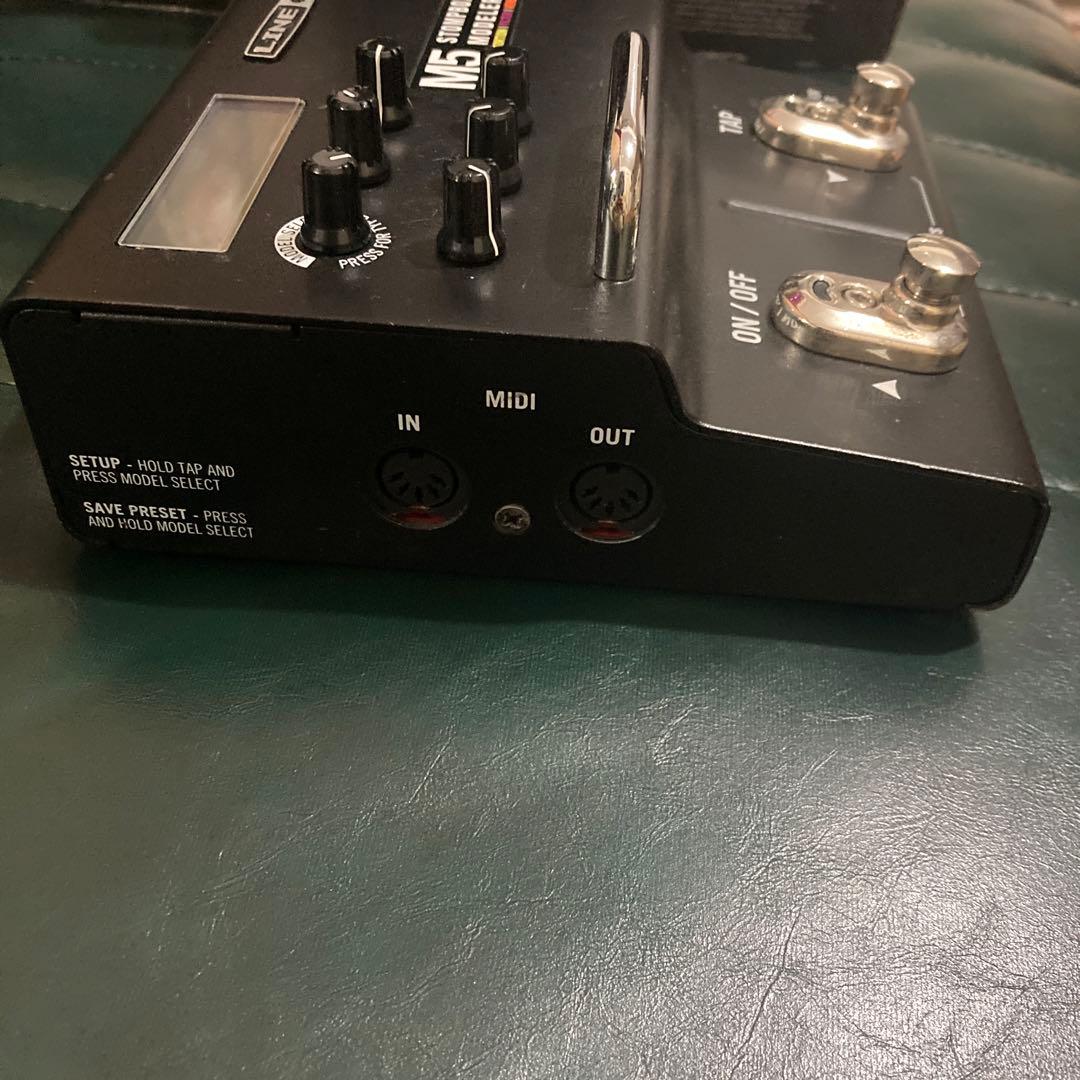 ギター LINE6 M5 Stompbox Modeler + EX1