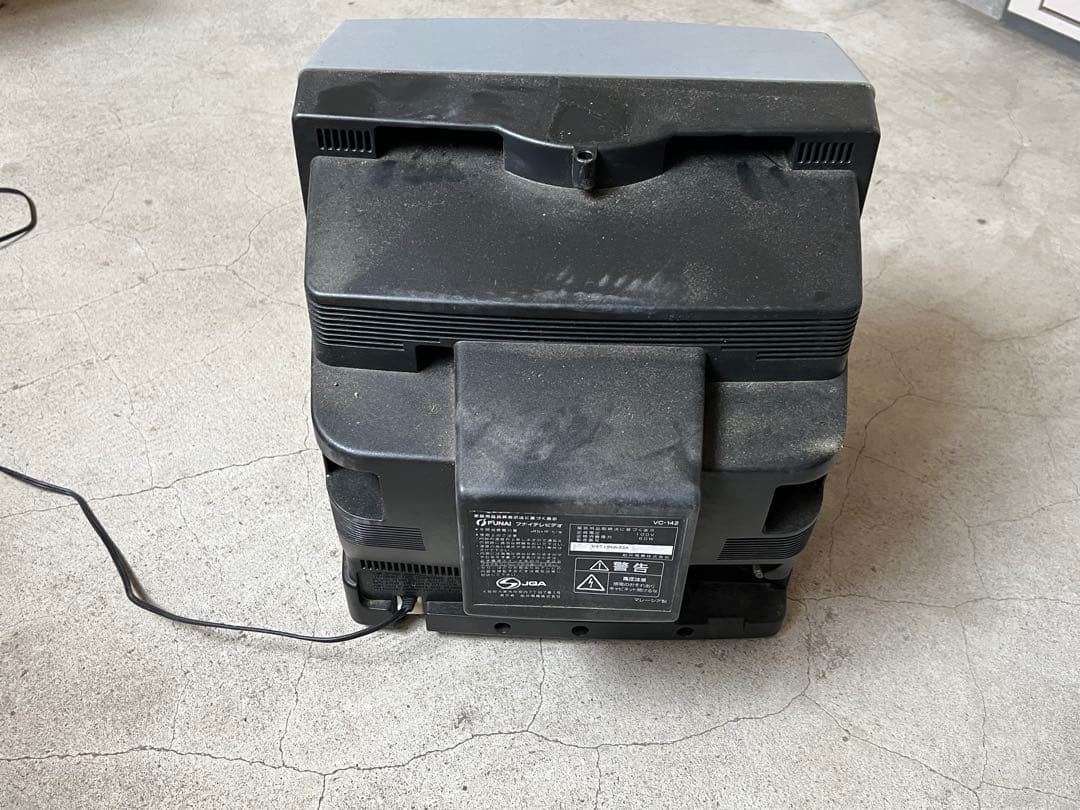【動作未保証】フナイ テレビデオ VC-142
