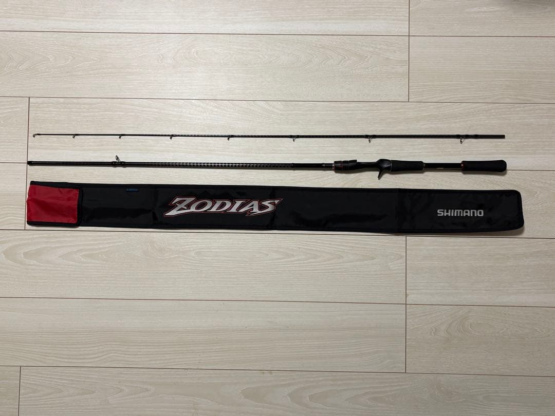 シマノ【ゾディアス】1610MH-2ベイトロッド　ケース付き シマノ（SHIMANO） ゾディアス (ベイト) 1610MH-2 / バスロッド 【在庫