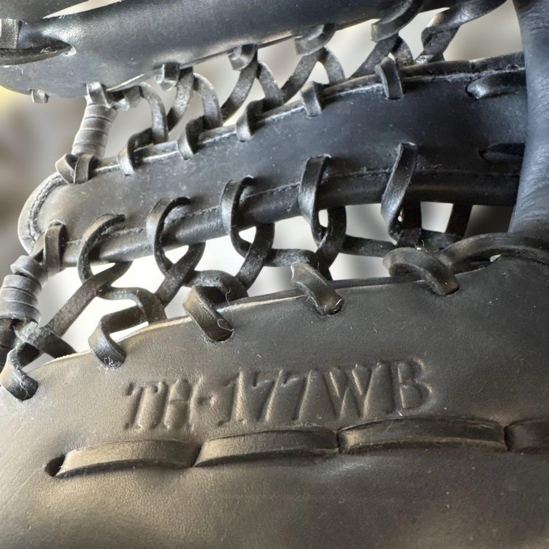 HATAKEYAMA TH-177WB 軟式用グローブ 黒 1985 - メルカリ