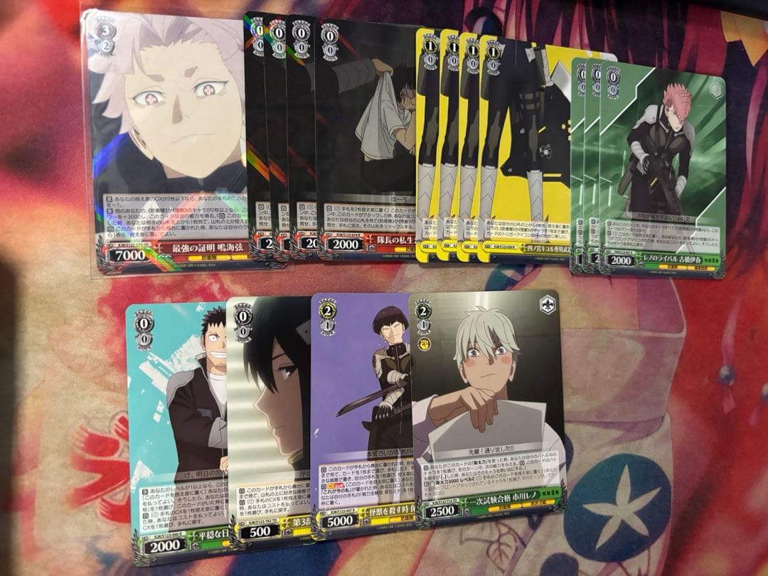 値下げ可能　ヴァイス　 怪獣8号 デッキ パーツ付き