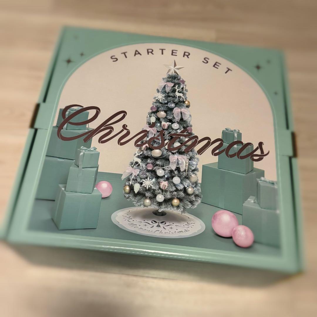 Francfranc クリスマスツリースターターセット 150cmライトグリーン