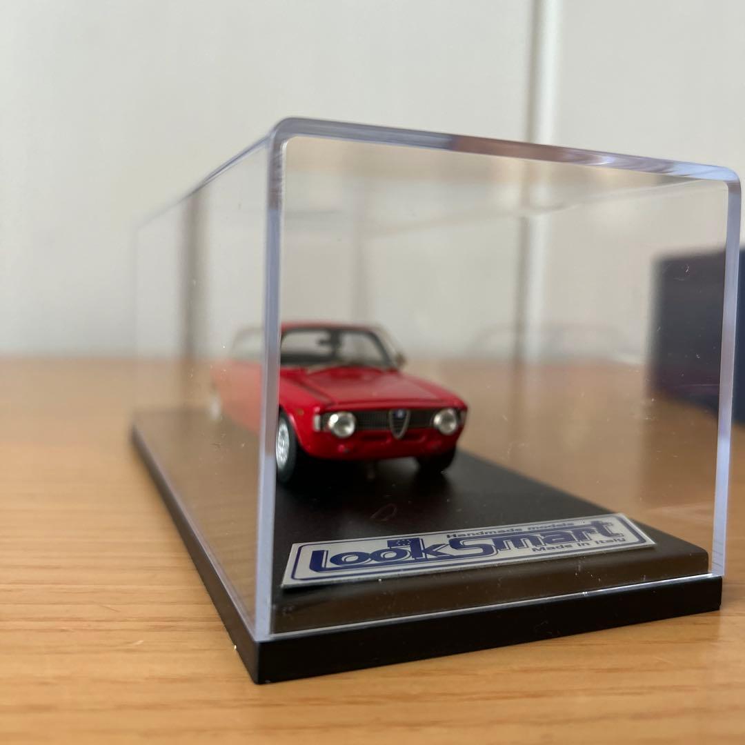 メイクアップ 1/43 ルックスマート アルファロメオ 1600 GTA レッド