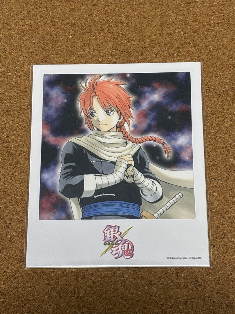 銀魂 神威 フォトカード ステッカー - メルカリ