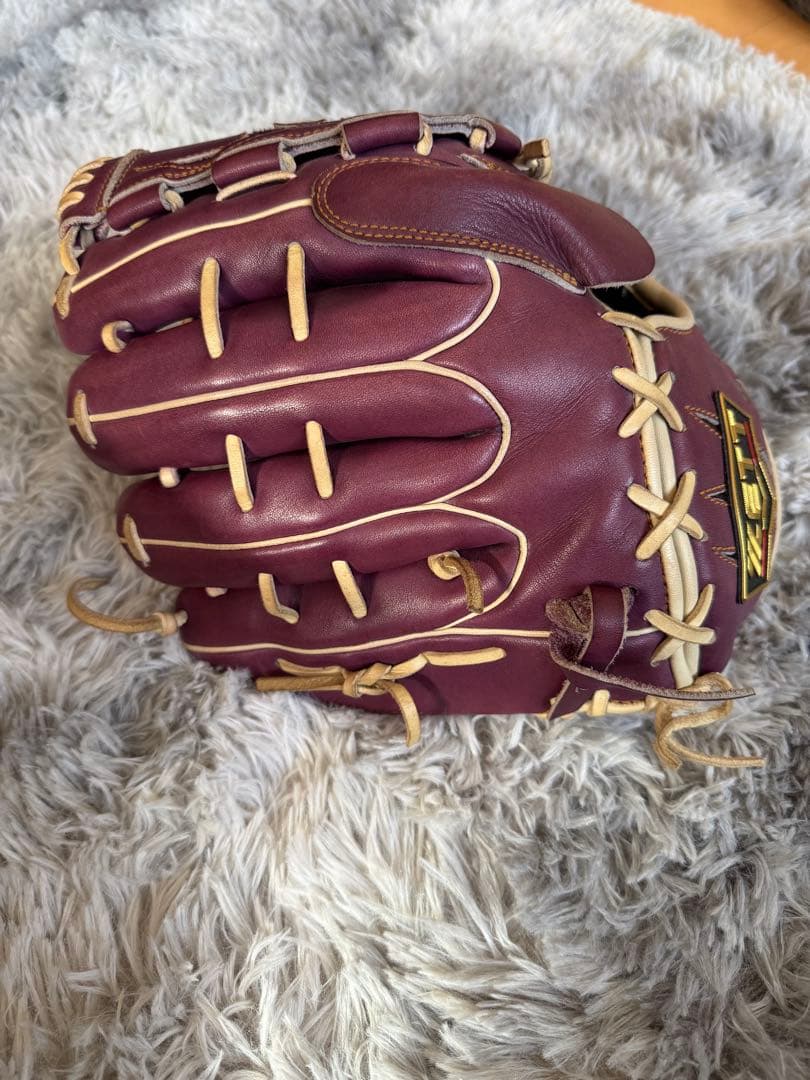 ZETT PRO STATUS 軟式グローブ ワインレッド 藤浪モデル - メルカリ