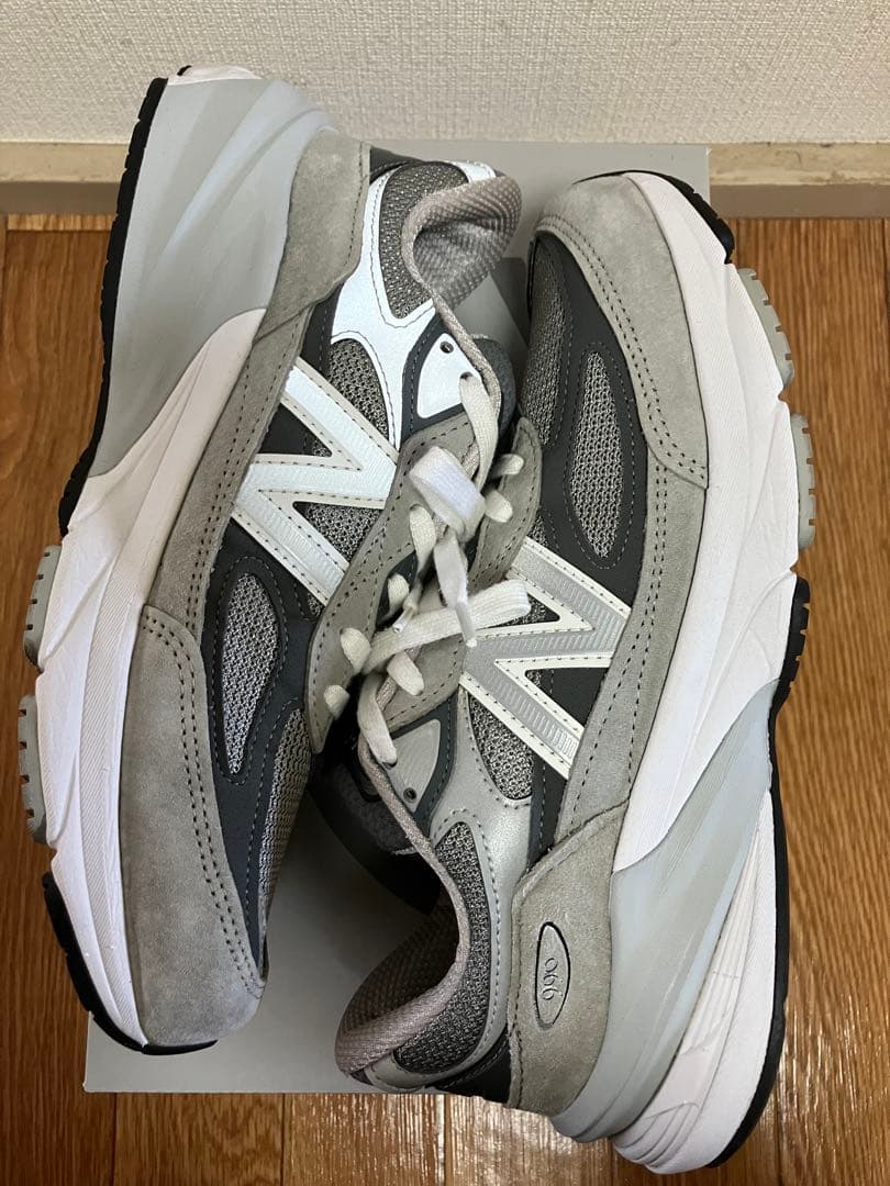 靴 New Balance 990V6 \"Gray\" (Heel Logo NB)