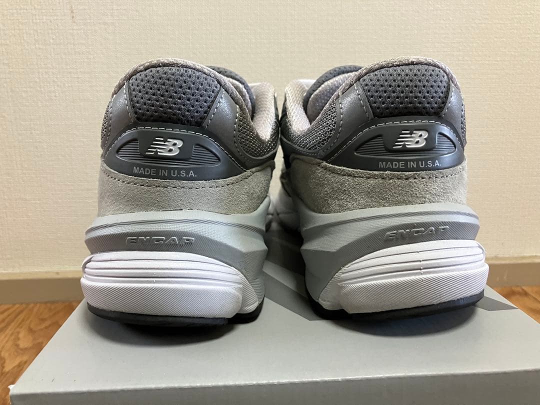 靴 New Balance 990V6 \"Gray\" (Heel Logo NB)
