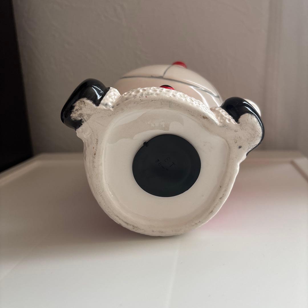 ドラえもん　サンタクロース　レトロ　陶器　貯金箱
