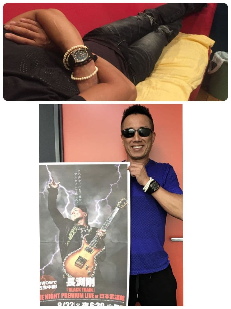 ★本物★極美品 完品 廃盤 限定モデル長渕剛さんnutid ヌーティッド時計!!